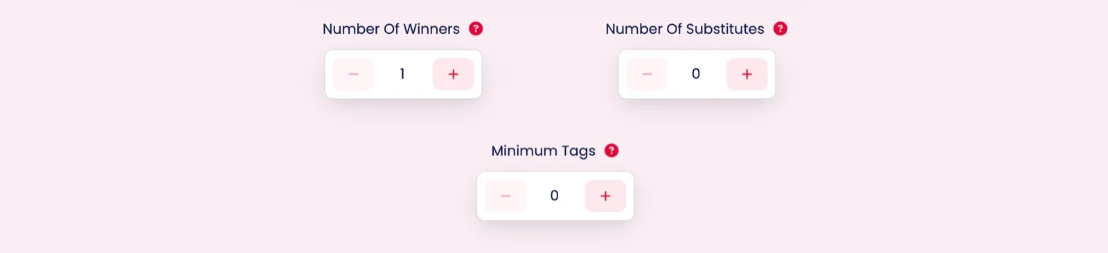 Minimum Tags: